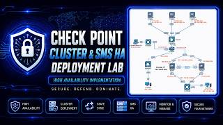 Check Point Firewall ClusterXL & SMS High Availability (HA) Lab | Complete Step-by-Step Deployment