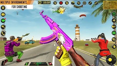 Open World Commando FPS Shooting - Fps Commando Shooting Game 3D _ Android Gameplay