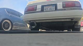 '87 Mk3 Supra HKS Carbon Ti Exhaust notes