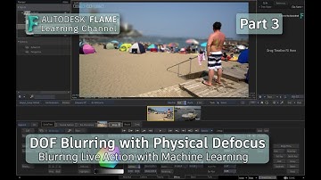 Scherptedieptevervaging met fysieke onscherpte - Deel 3 - Flame 2021