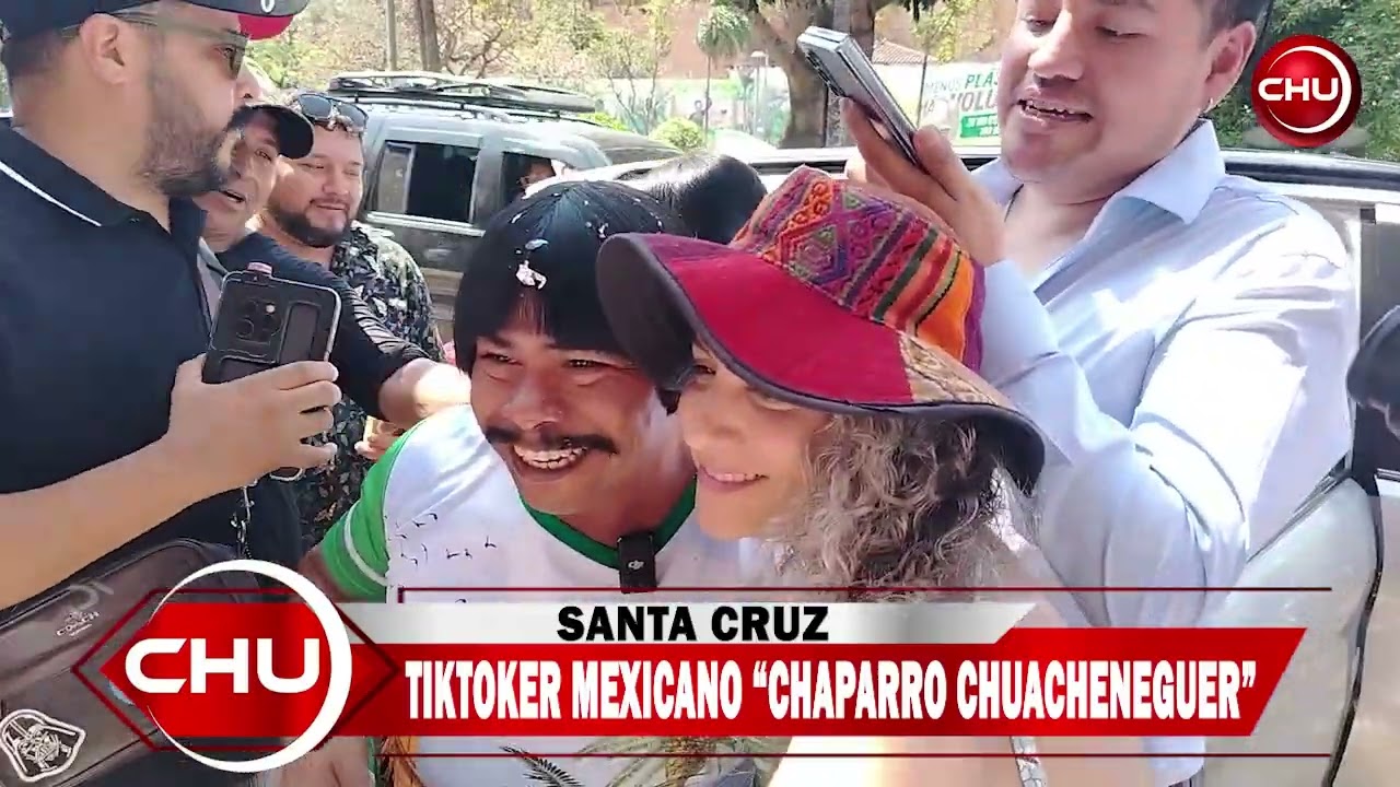 NOTAS - EL FAMOSO INFLUENCER MEXICANO CHAPARRO CHUACHENGER SE ENCUENTRA DE GIRA POR SANTA CRUZ