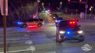 Cpl Timothy O'Connor Jr Procession from Paoli Hospital