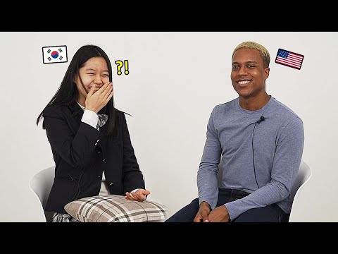 Korean Teenager becomes Friends with American guy For The First Time!