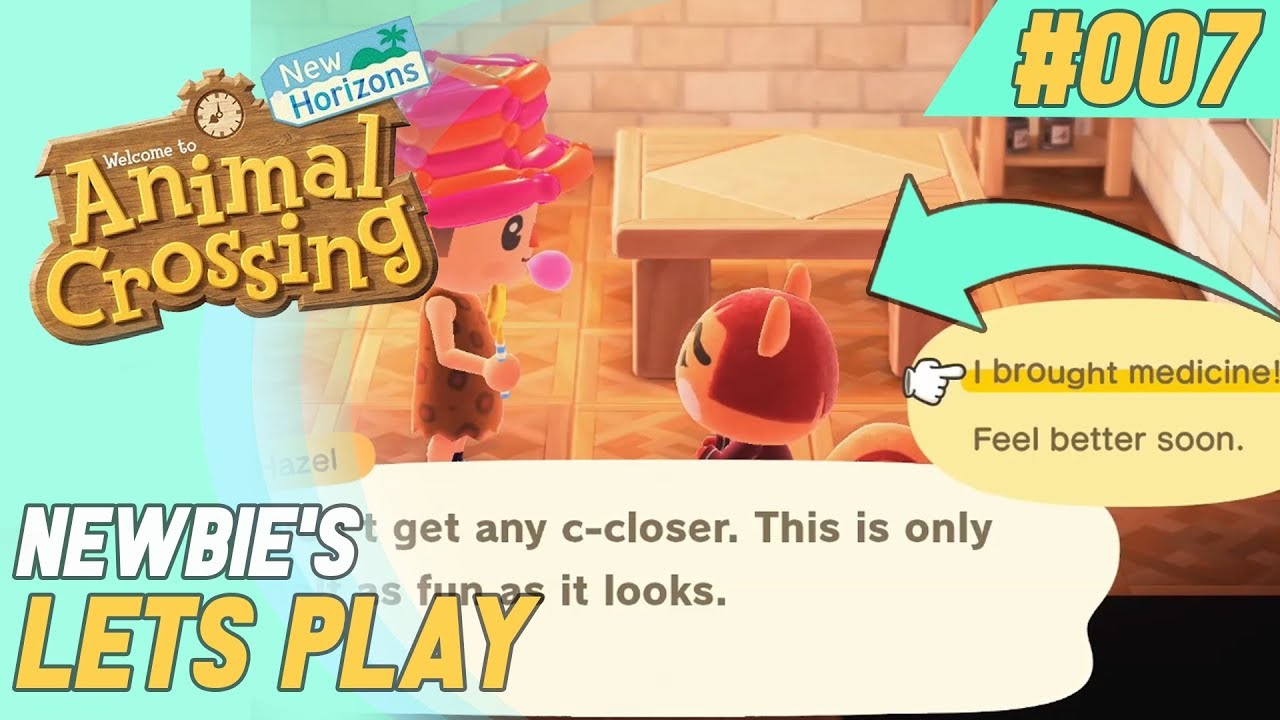 Animal Crossing New Horizons Day 7 Villagers can get sick YouTube