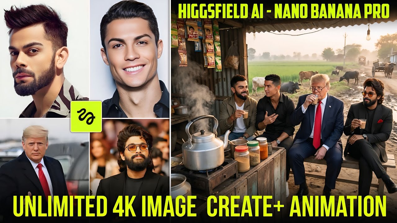 Nano Banana Pro Higgsfield AI - Ultra Realistic 4K Images Tutorial ...
