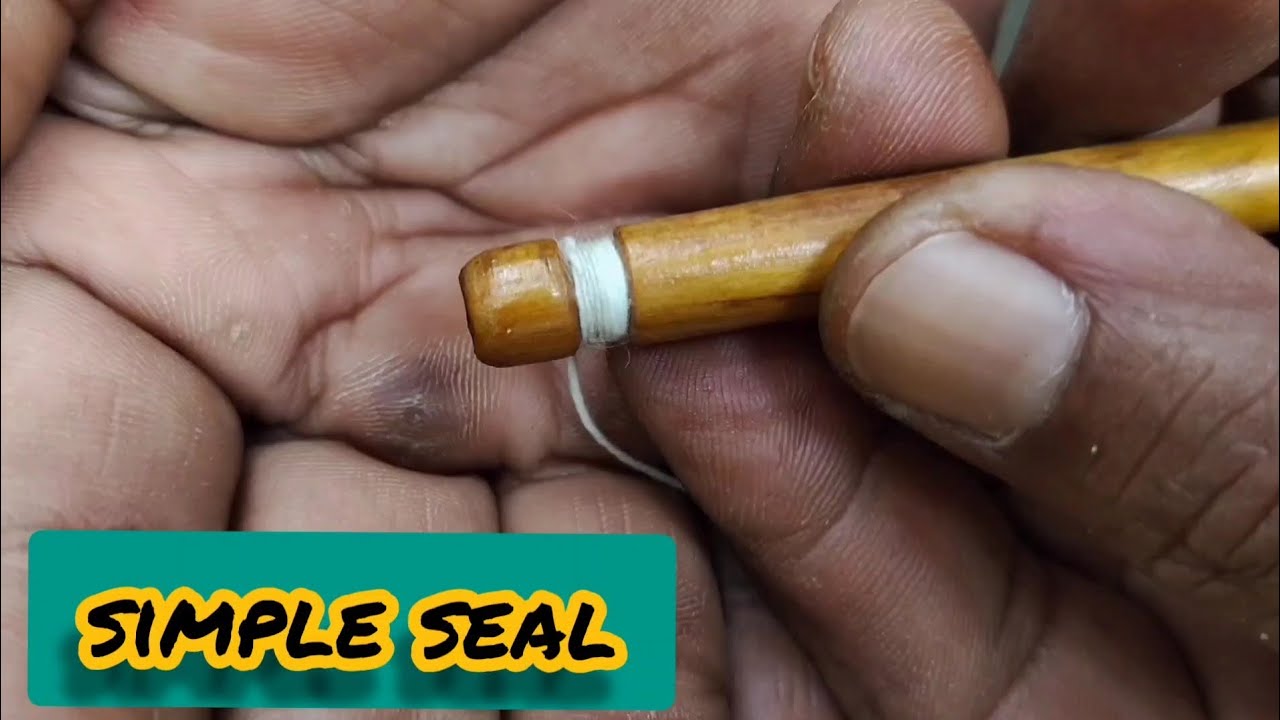 Installing the seal.Wood Fire Piston