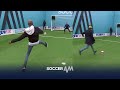 Farah's fancy footwork! 🤩 | Sir Mo Farah, Michael Bridges and AP McCoy | Soccer AM Pro AM