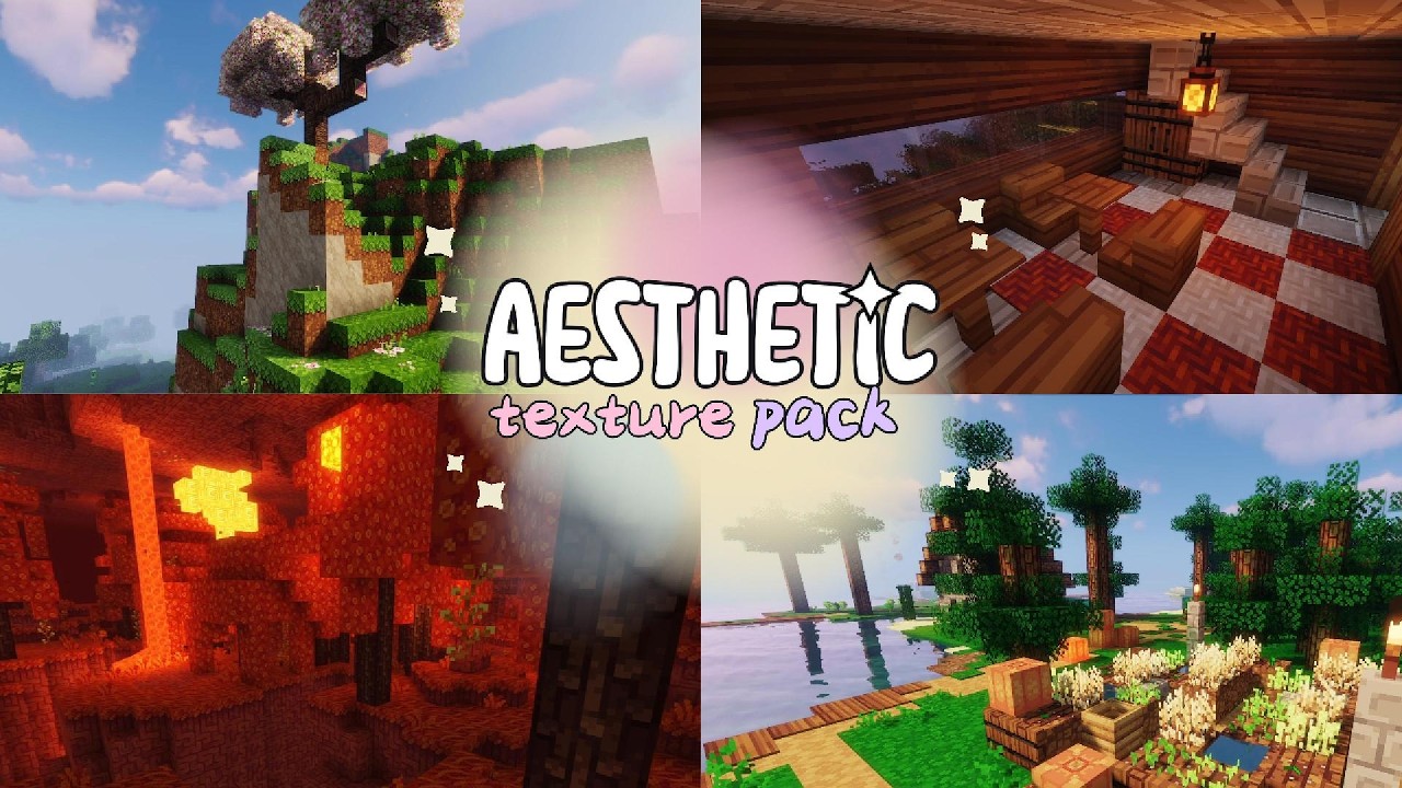 🍃🎍Aesthetic Texture Pack For Minecraft Java Edition⭐💫 - YouTube