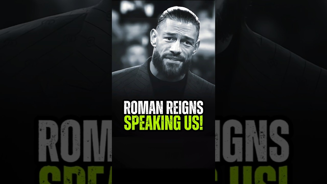"Roman Reigns: A Motivational Speech to us "