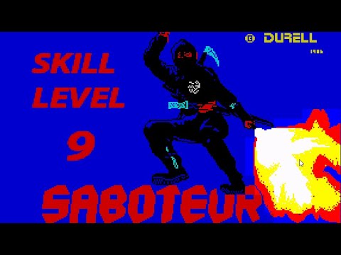 Видео: Saboteur.  ZX Spectrum. Прохождение