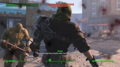 Dying from invisible enemy in Fallout 4