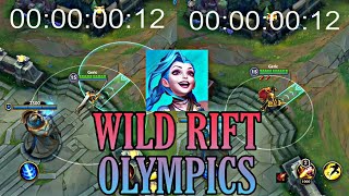 Who is the fastest Champion  Wild Rift Olympics - Lol Wild Rift