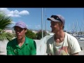 2014 470 European Championships, Athens Greece -  Interview from Belcher/Ryan and Patience/Willis