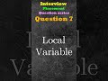 Question 7