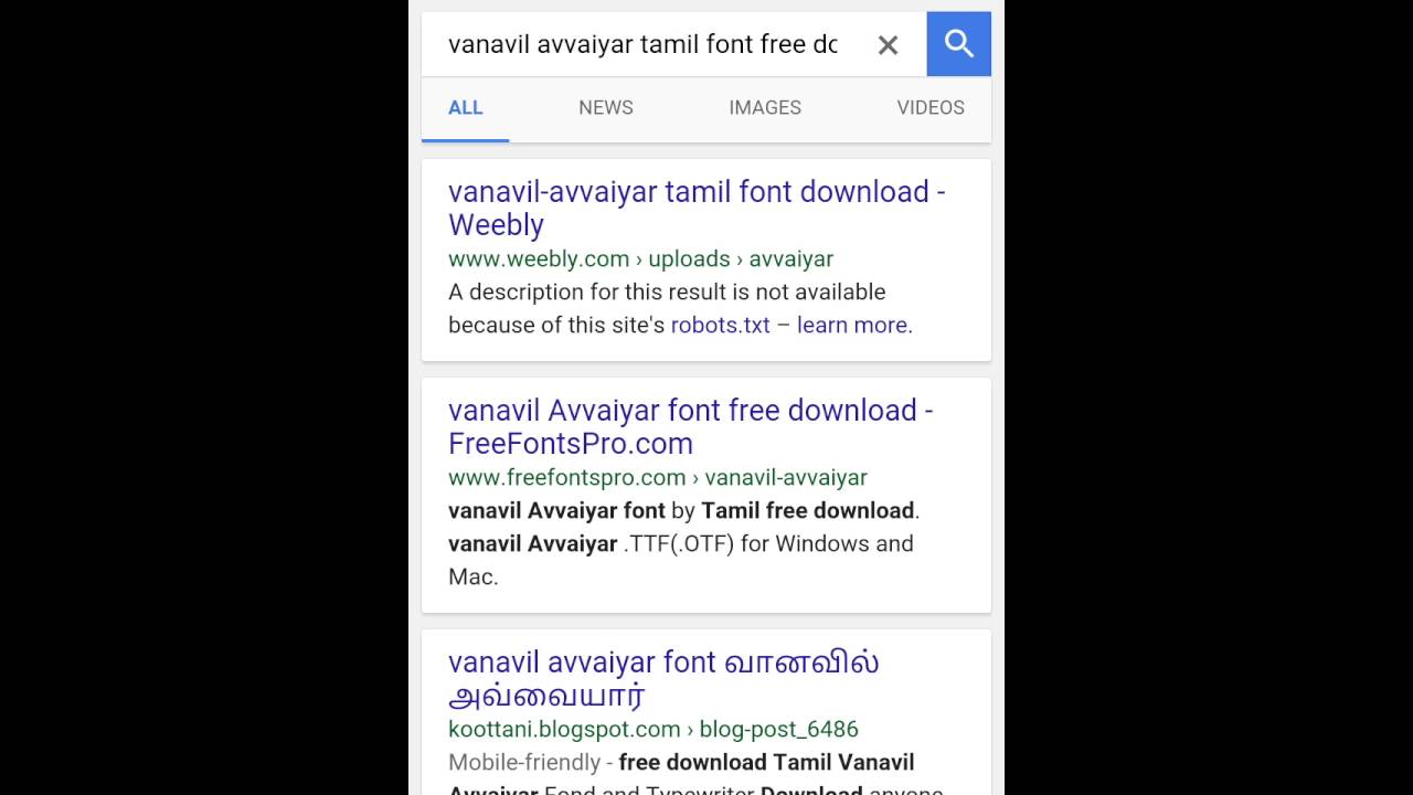 Vanavil Tamil