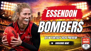 Essendon Bombers AFLW Fantasy Preview | Guns, Rookies & Hidden Value