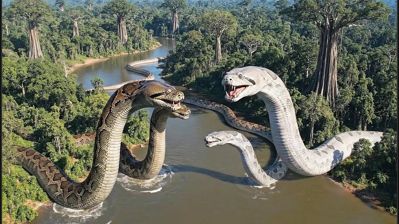 Prehistoric Humans vs Titanoboa: The Deadliest Battle in Ancient History (Episode 17)!