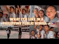 A Day In The Life In A Philippine Public School 🏫🇵🇭