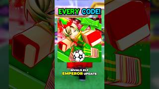 EVERY CODE In Blue Lock: Rivals ELF EMPEROR UPDATE!