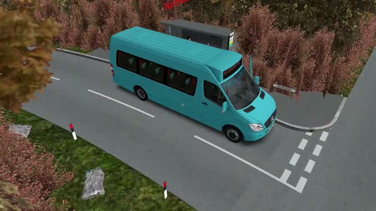 OMSI2 Mercedes-Benz Sprinter RHD on Smarden service 314