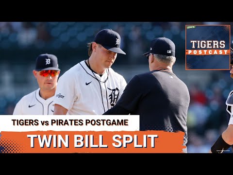 TIGERS POSTCAST: TOUGH CALL! Detroit Tigers LOSE To Pittsburgh Pirates In Extras, Doubleheader Split