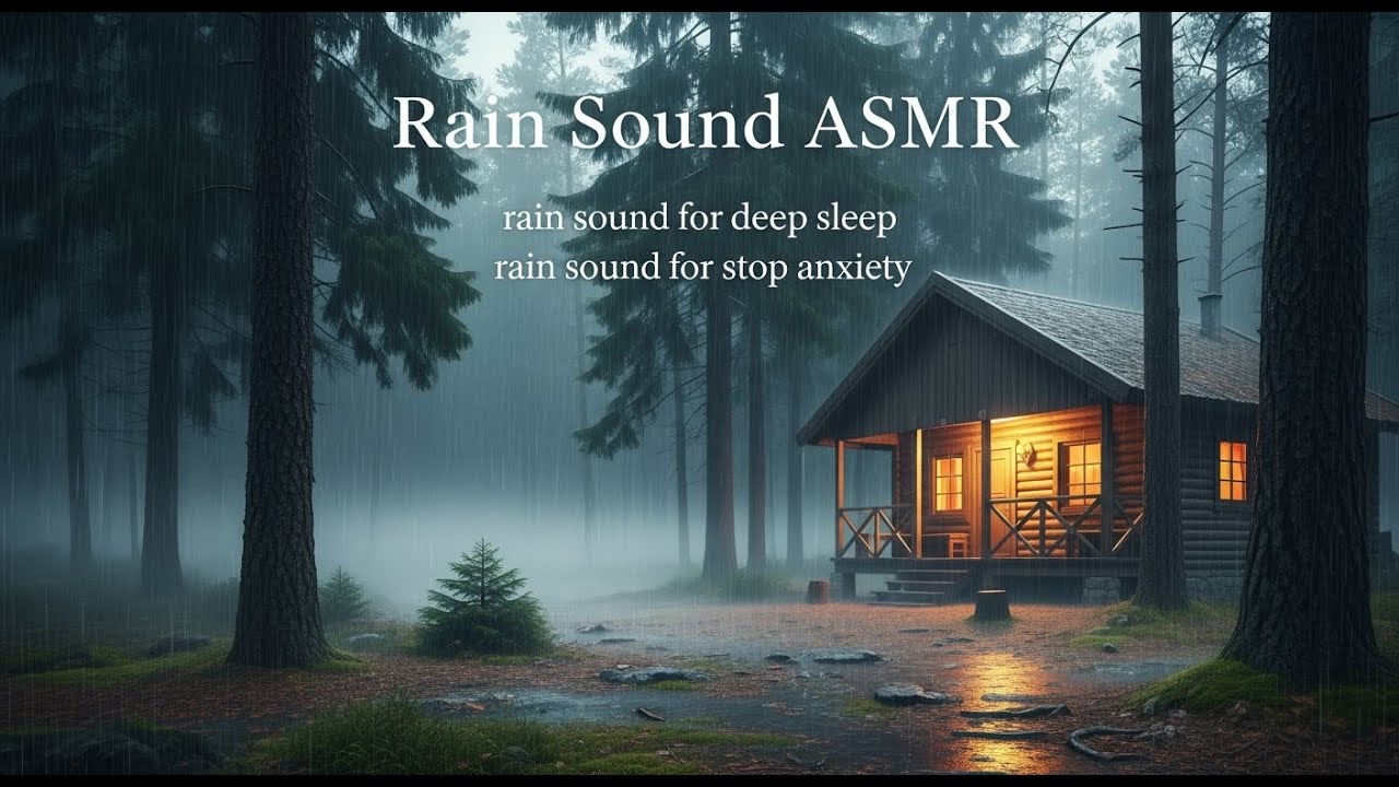 Lonely Night Rainstorm with Thunder for Deep Sleep and Mental Stillness to Drift into Deep Slee