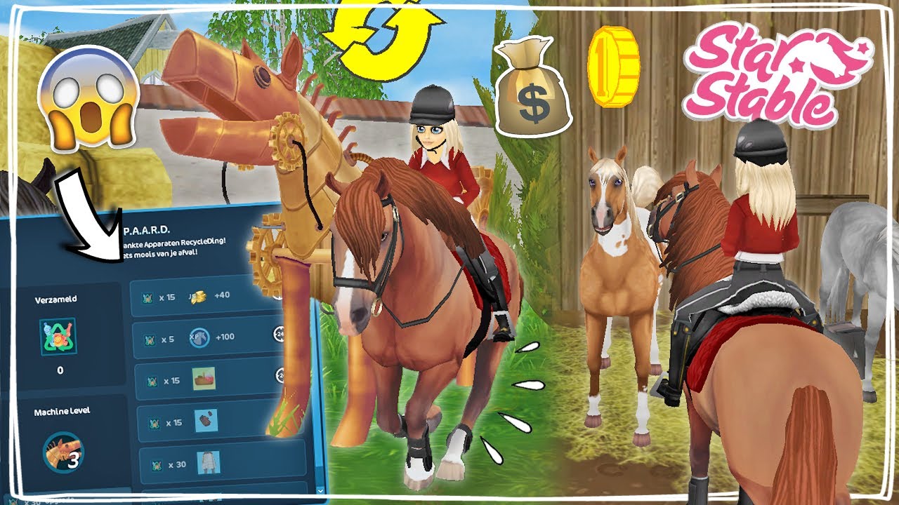 GRATIS SPULLEN DANKZIJ DEZE UPDATE + GOEDKOPE PAARDEN! | Star Stable Online Daphne draaft door YouTube