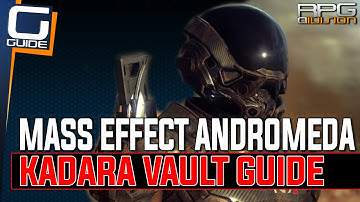 Mass Effect Andromeda - Kadara Vault Walkthrough (Glyph Puzzle & Secret Treasure)