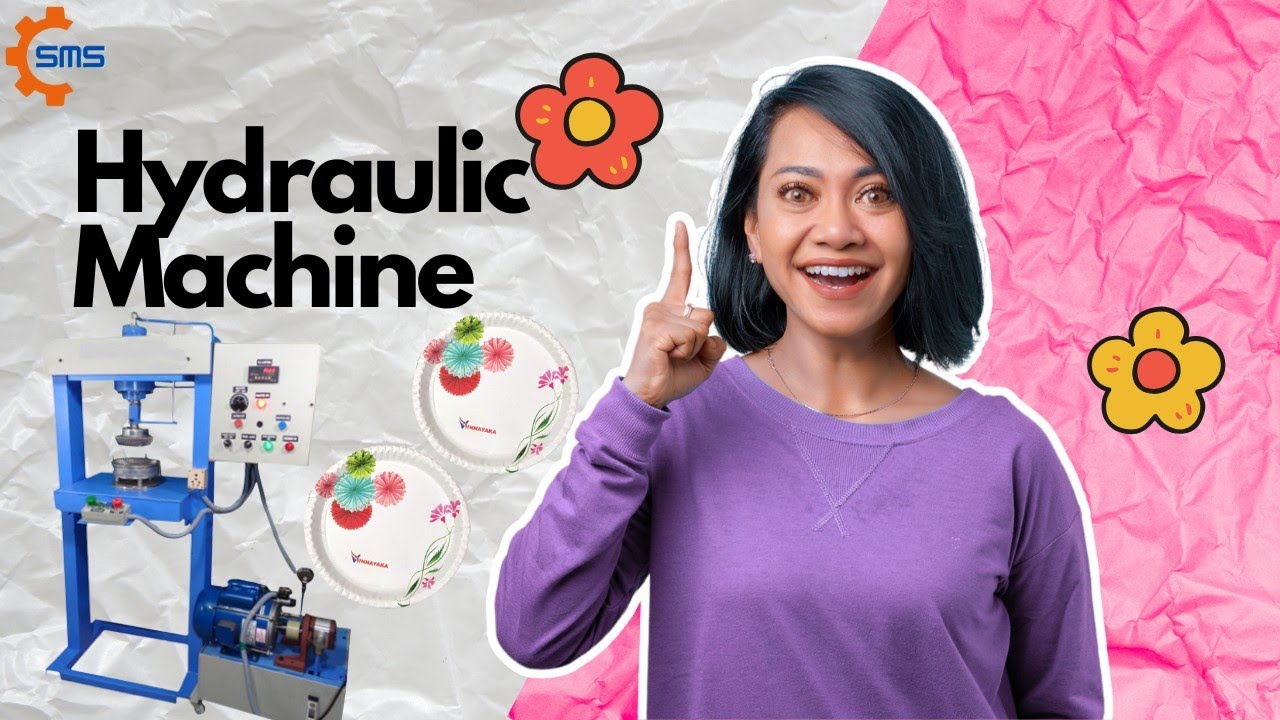 Hydraulic Paper Plate Making machine/ Thaali Banane wali Machine/ SMS