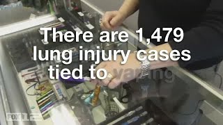 The CDC's latest info on 1,479 lung injuries related to vaping