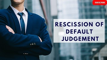 [L240] RESCISSION OF DEFAULT JUDGEMENT AGAINST YOUR NAME| SOUTH AFRICA