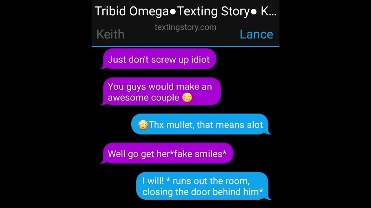 Tribid Omega○Texting Story○Klance