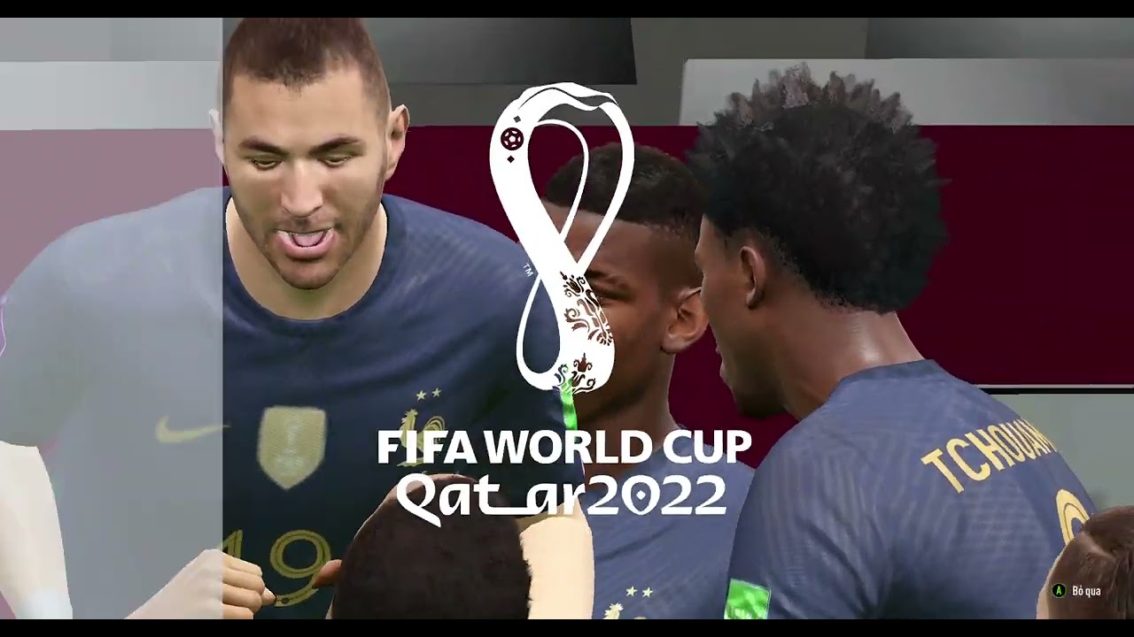 FIFA ONLINE 4 # Chung kết World Cup 2022 Pháp VS Bỉ (Dự đoán CK WC 2022)