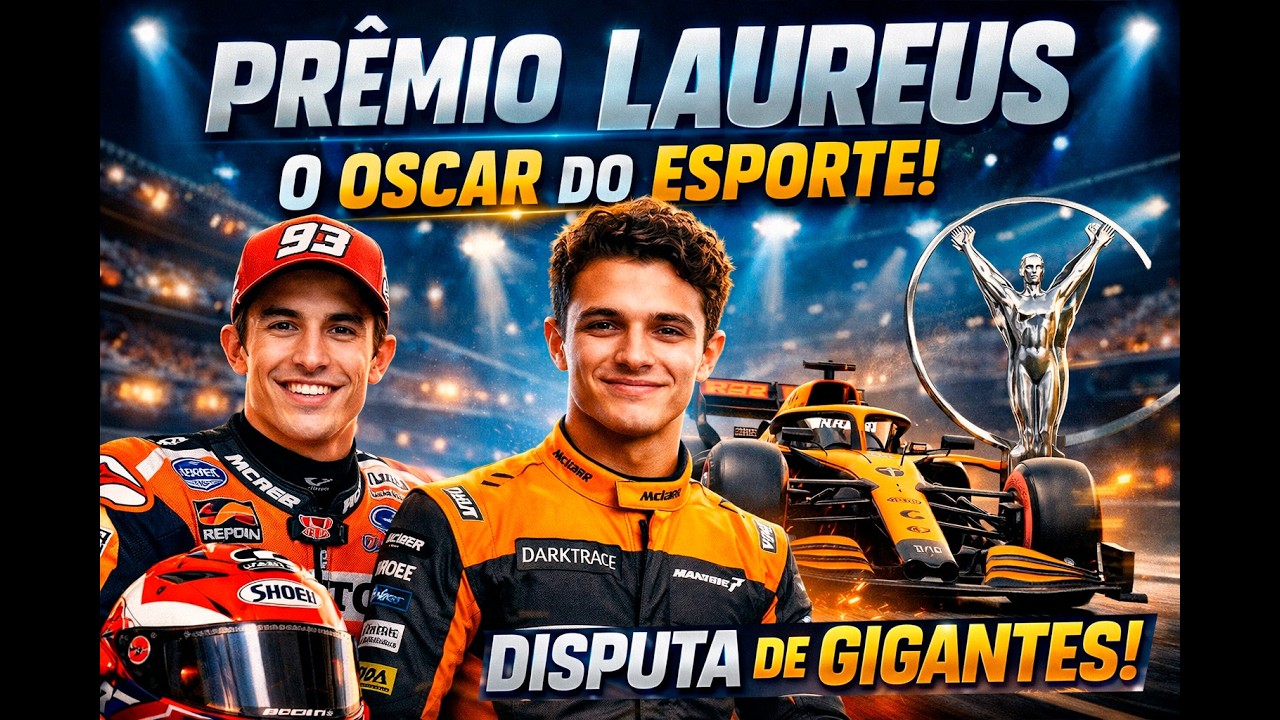MARC MARQUEZ LANDO NORRIS NO OSCAR DO ESPORTE!!!
