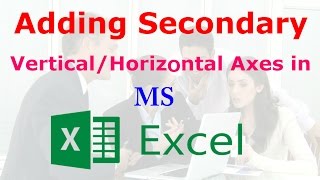 How to Create Secondary Horizontal/Vertical Axes in Microsoft EXCEL | Drawing/Graphing-13