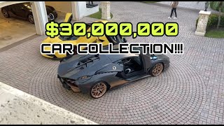 VISITING THE MOST PRIVATE GARAGE IN MIAMI!!! (Don Huayra Collection)