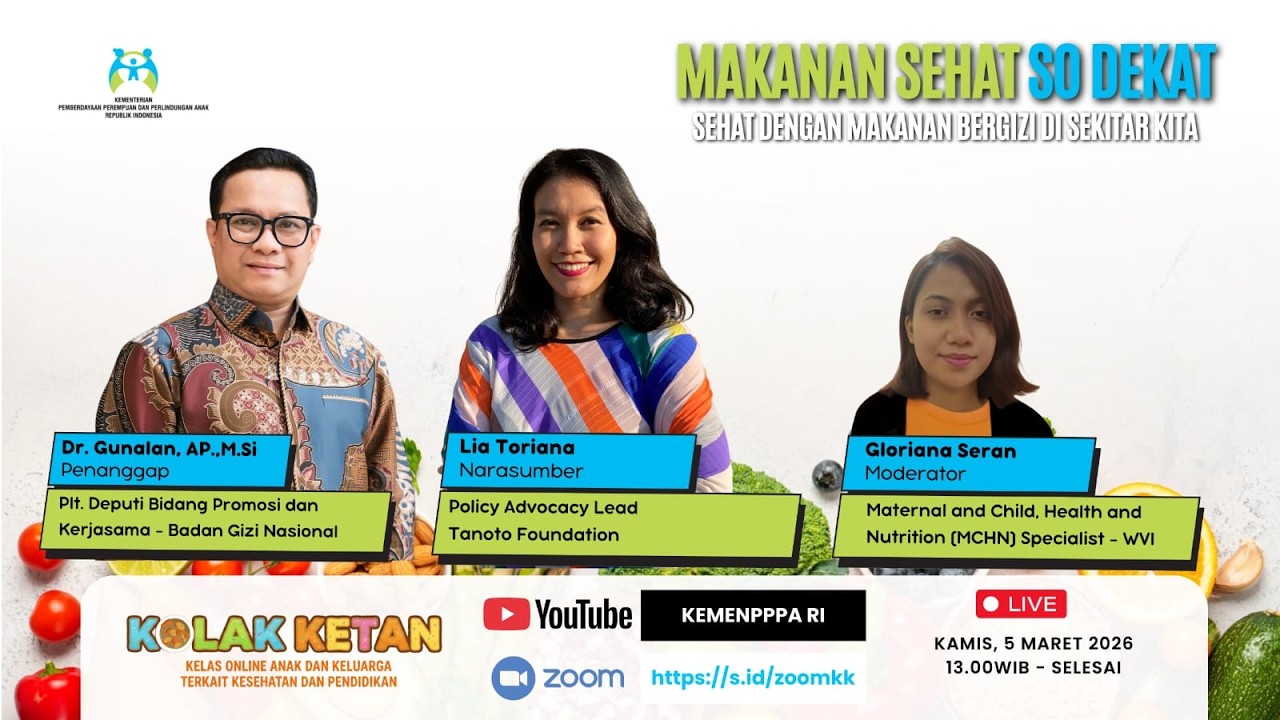 Sehat dengan Makanan Bergizi di Sekitar Kita (Pangan Lokal)