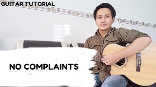 Noah Kahan - No Complaints | Guitar Tutorial