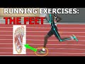 Running exercises dont forget about the feet