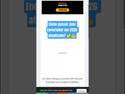 Como passar do Encurtanet 2026 #shorts #encurtador #encurtanet #encurtadordelink #tutorial #viral