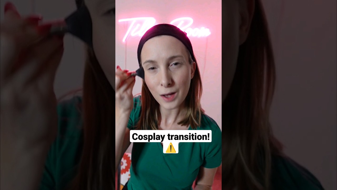 Cosplay Transition! The Evil Queen. ⚠️👑✨ #cosplaytransition #cosplay #memade