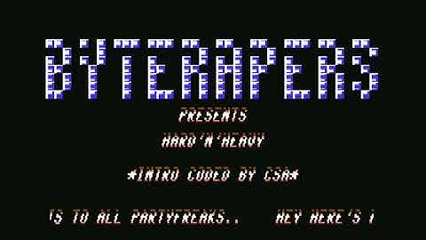 Byterapers Incorporated Intro 5 ! Commodore 64 (C64)
