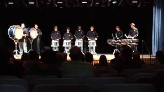 Norwich Tech Drumline at the Electric Concert