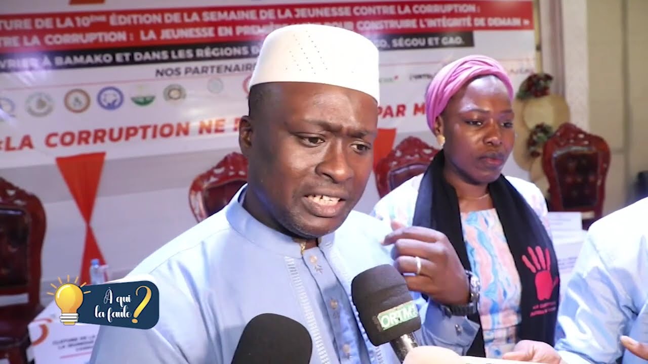 À QUI LA FAUTE S’INTÉRESSE À LA CORRUPTION 