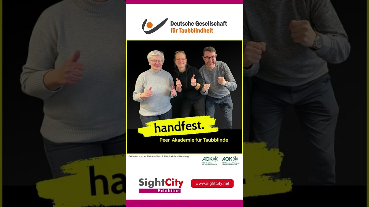 Deutsche Gesellschaft für Taubblindheit - SightCity Exhibitor 2025