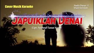 JAPUIKLAH DENAI | Karaoke Minang  Duet | Cipt. S. Tarun Yusuf