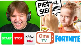 OLIMPIADA YOUTUBERÓW NA OMEGLE w Fortnite