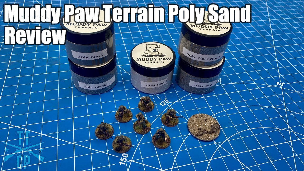 Обзор настольного командного пункта: Muddy Paw Terrain Poly Sand