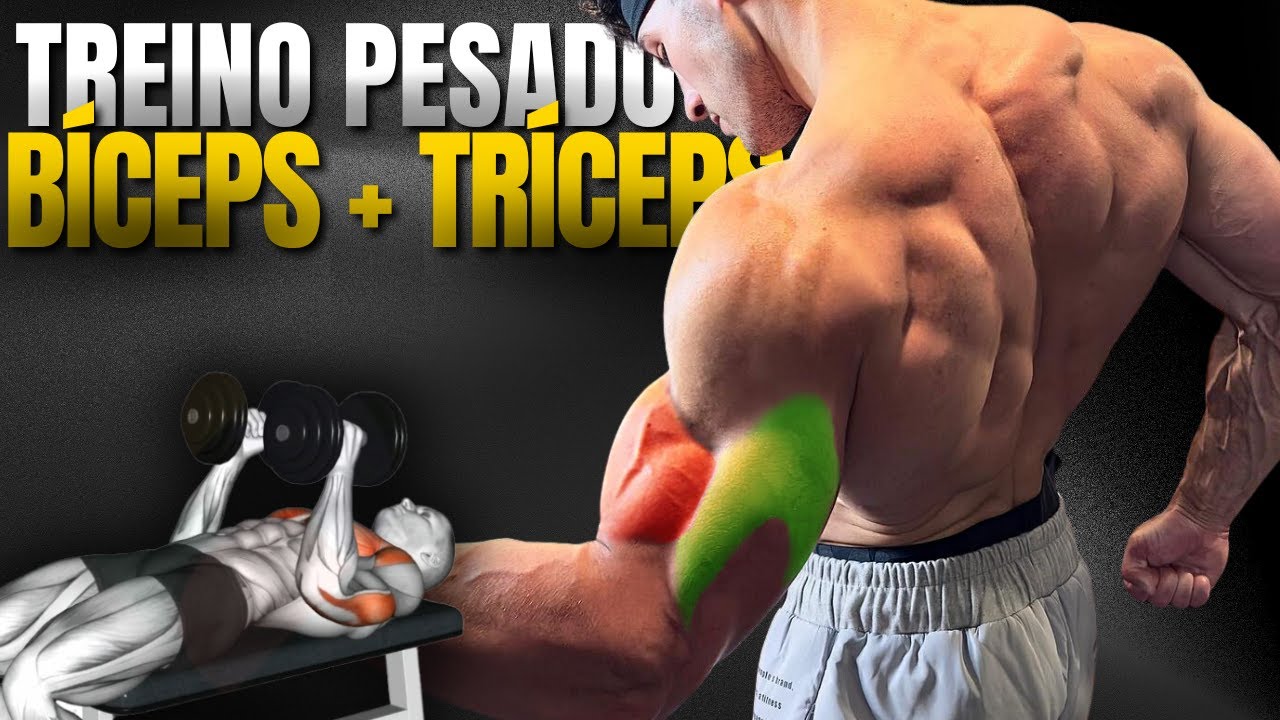 TREINO COMPLETO DE BÍCEPS E TRÍCEPS NO MESMO DIA | ARMS WORKOUT - YouTube