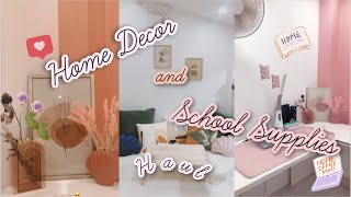 HOME DECOR AND SCHOOL SUPPLIES HAUL ??? | Shopee, Lazada & Instagram Shop | Philippines